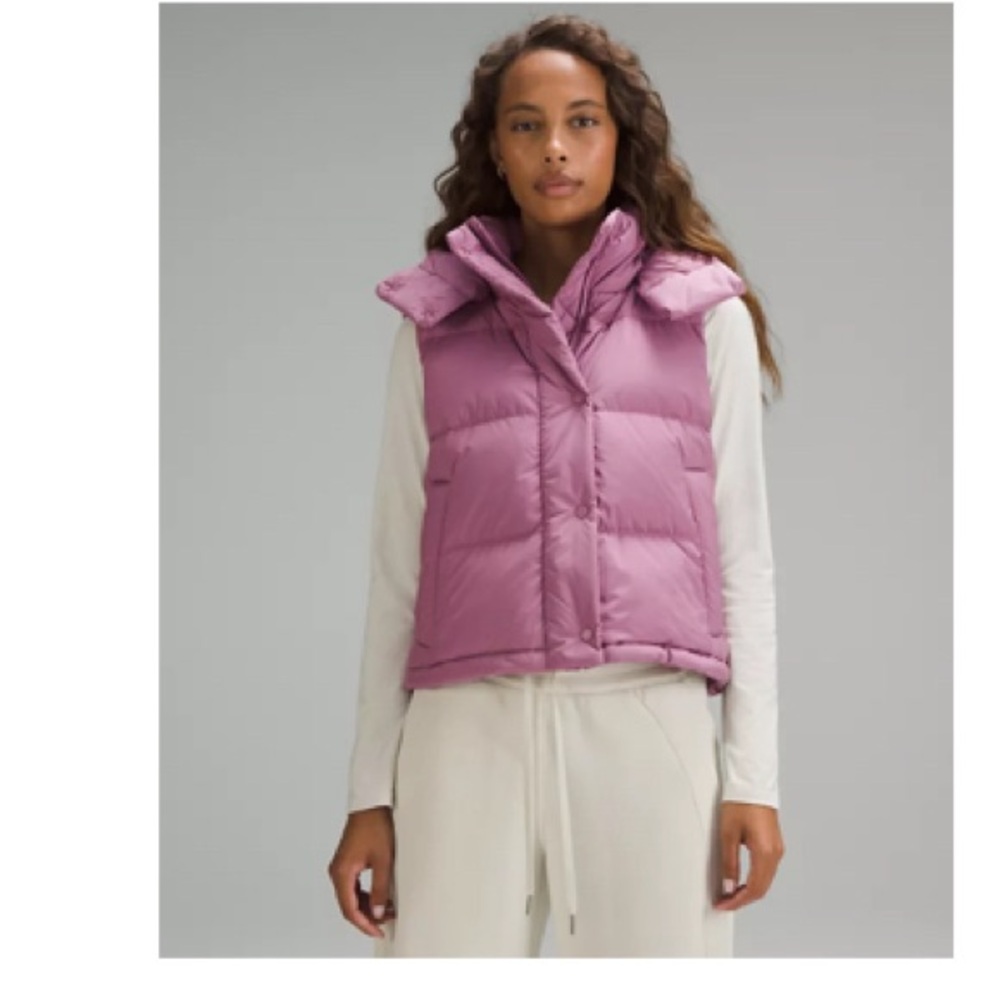 Lululemon Wunder Puff Cropped Vest